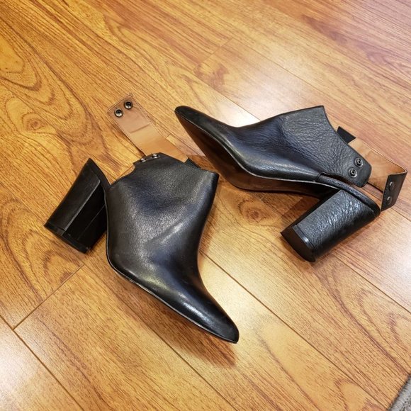 Leather Ancle Shoes - Picture 3 of 4